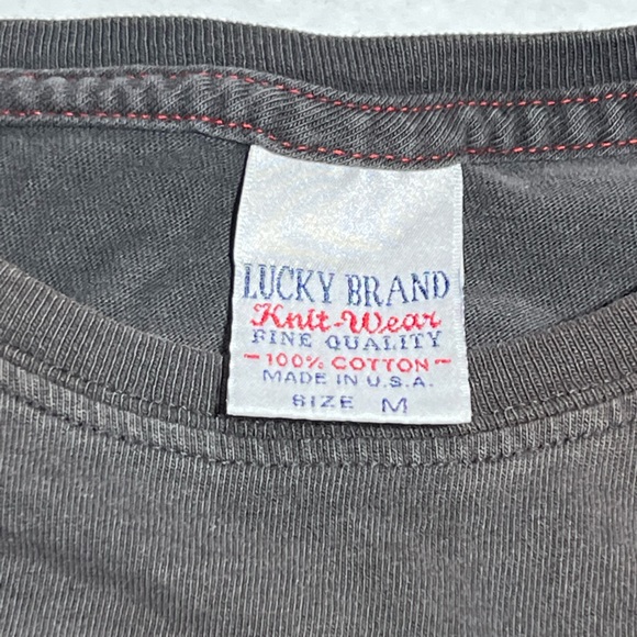 Lucky brand Tshirt size medium - Picture 2 of 3